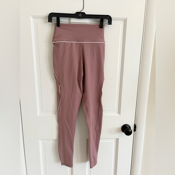 BuffBunny nirvana mauve pink high rise full length leggings size XS - Picture 4 of 5